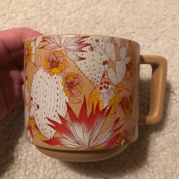 Starbucks Other - Starbucks ceramic flower mug
